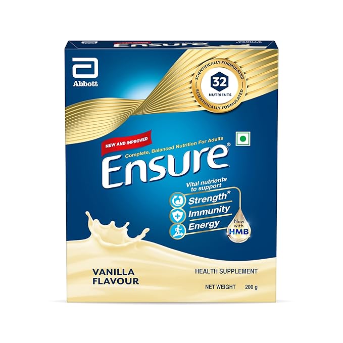 Ensure Powder Complete Balanced Drink for Adults | For Strength, Immunity & Energy | With Essential Vitamins | Nutrition Formula