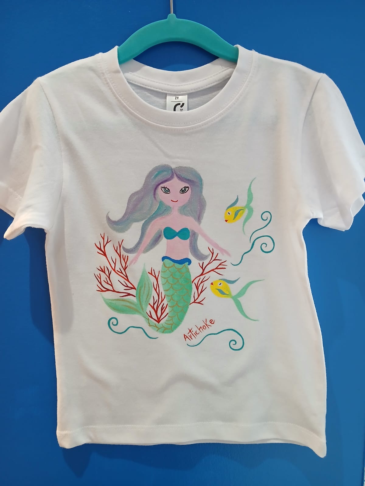 T-shirt enfant sirène