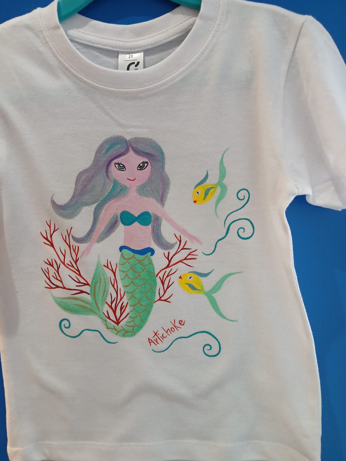 T-shirt enfant sirène