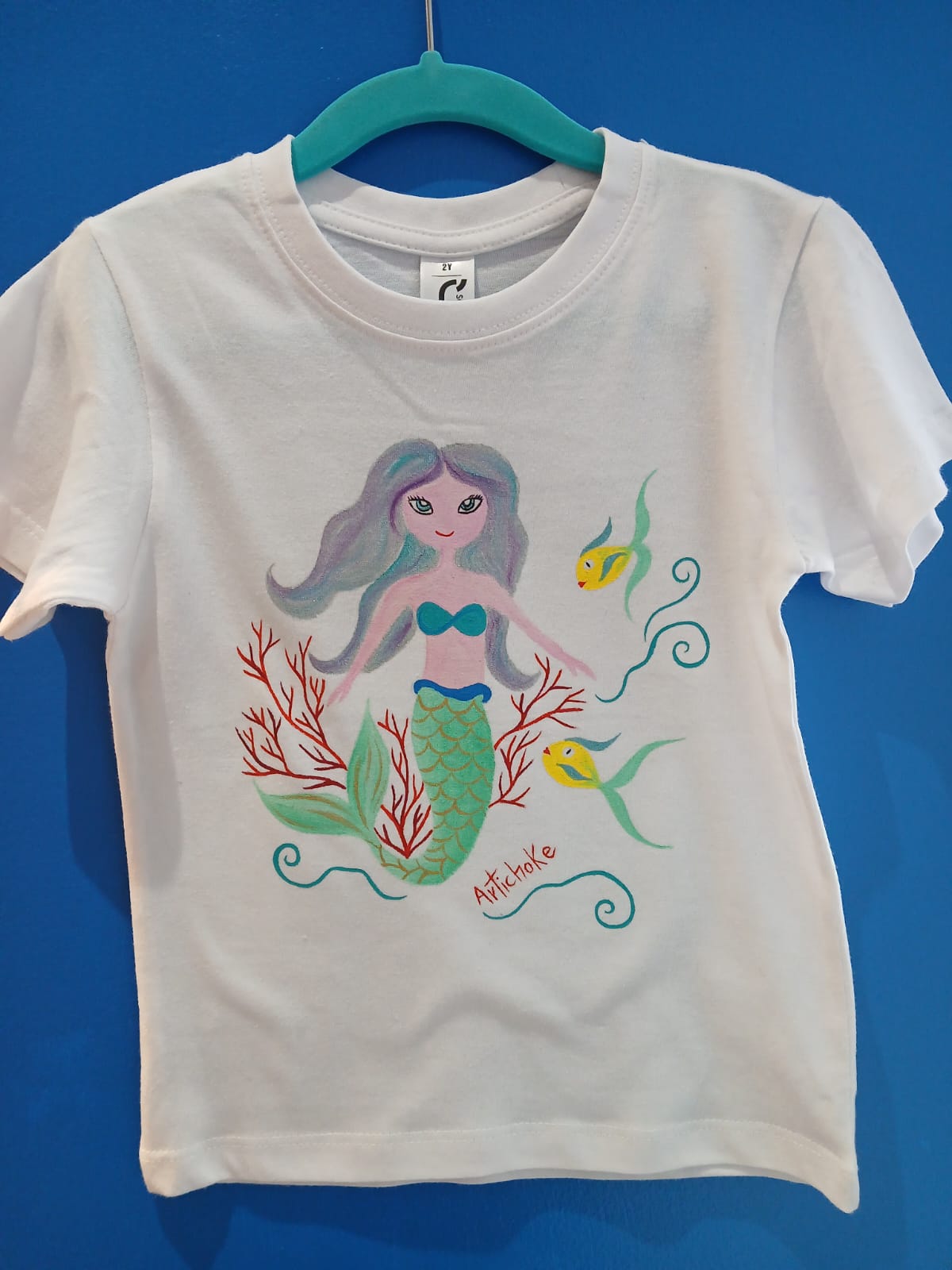 T-shirt enfant sirène