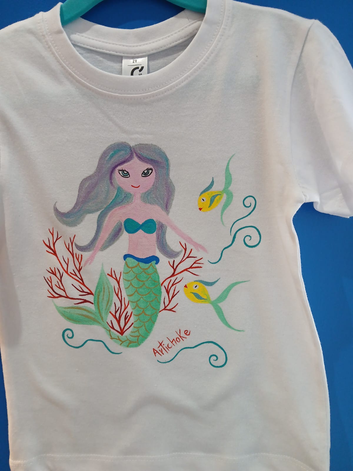 T-shirt enfant sirène