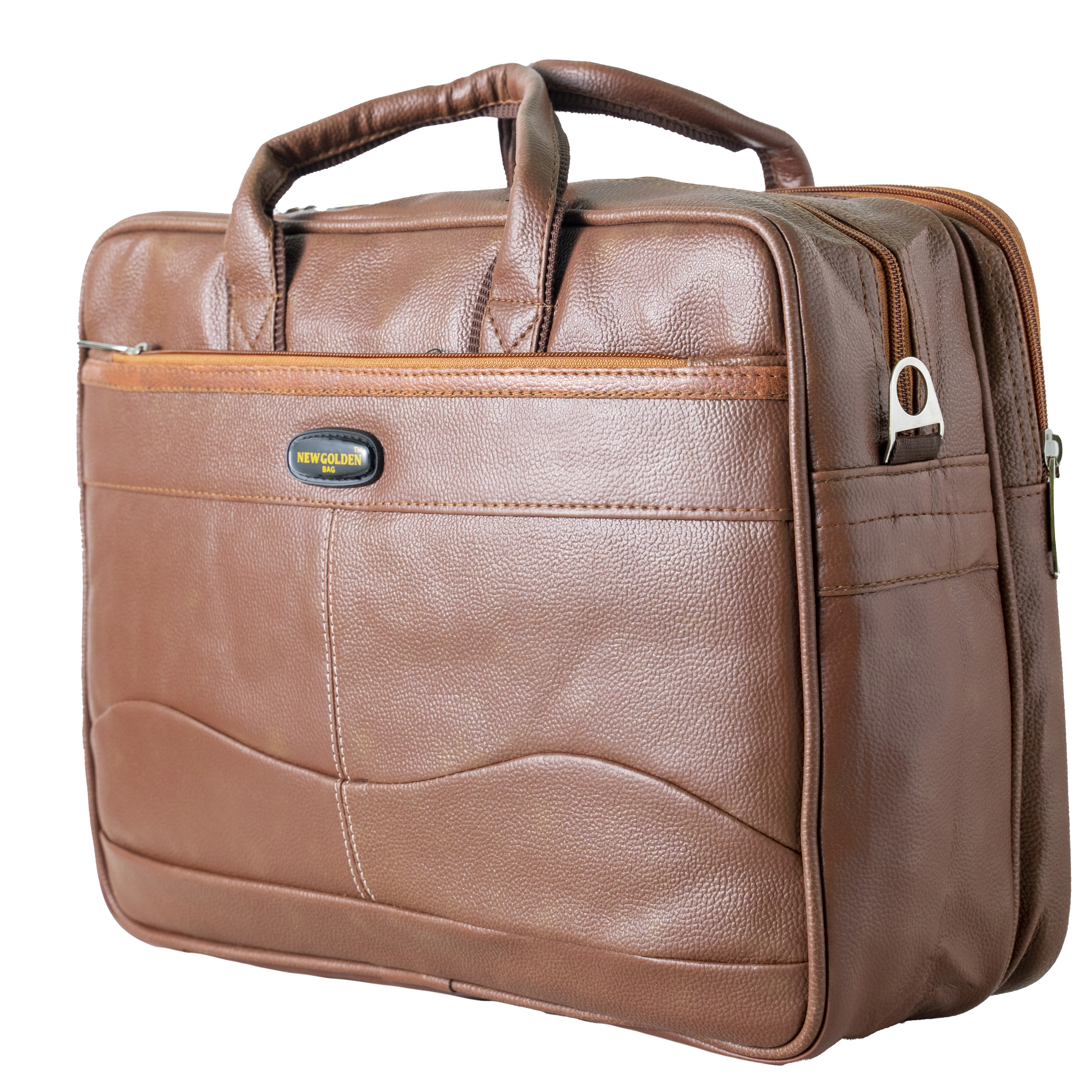 Brown Leather Office Bag