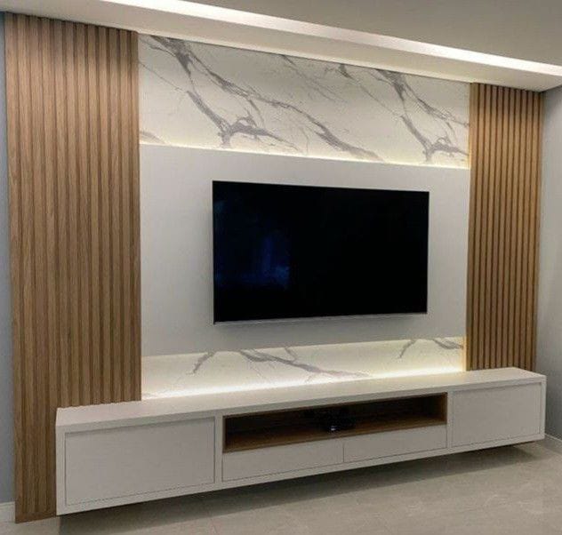Backdrop tv / Panel Dinding TV Modern