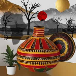 Hand Painted Decorative Art