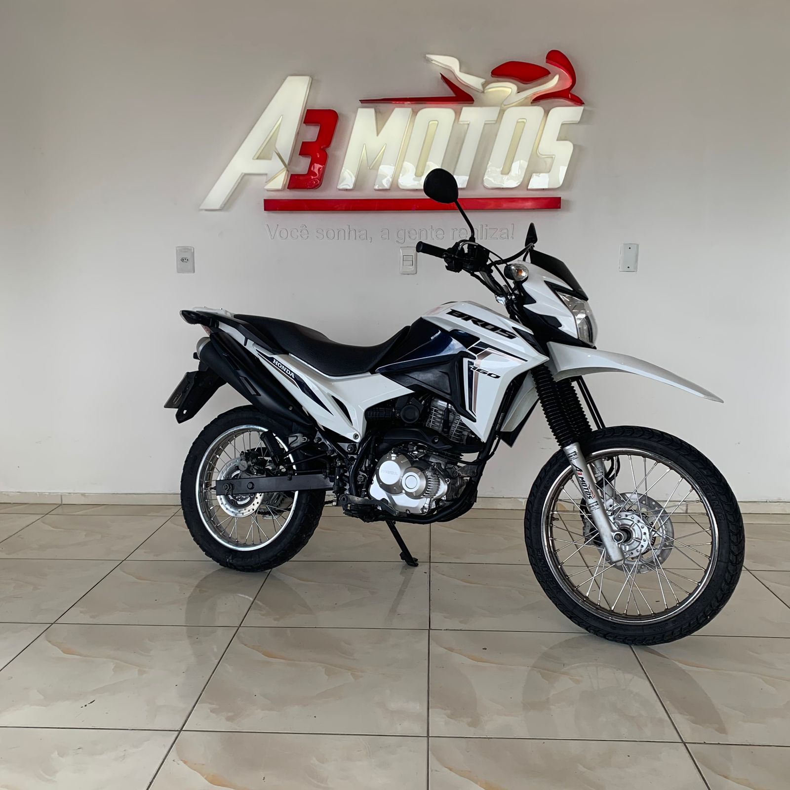 NXR 160 BROS ESDD FLEX - BRANCA