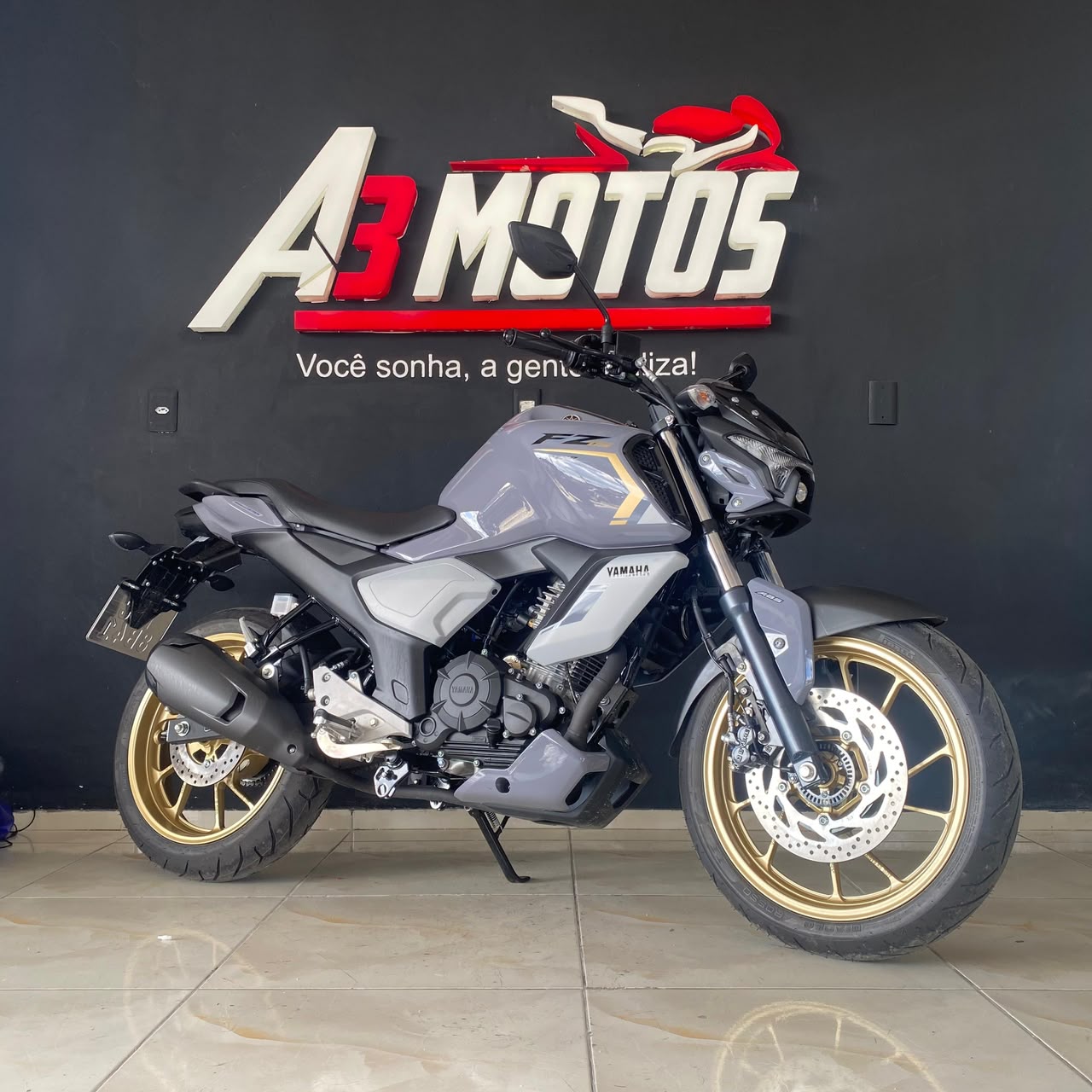 FAZER 150 FZ15 - CINZA