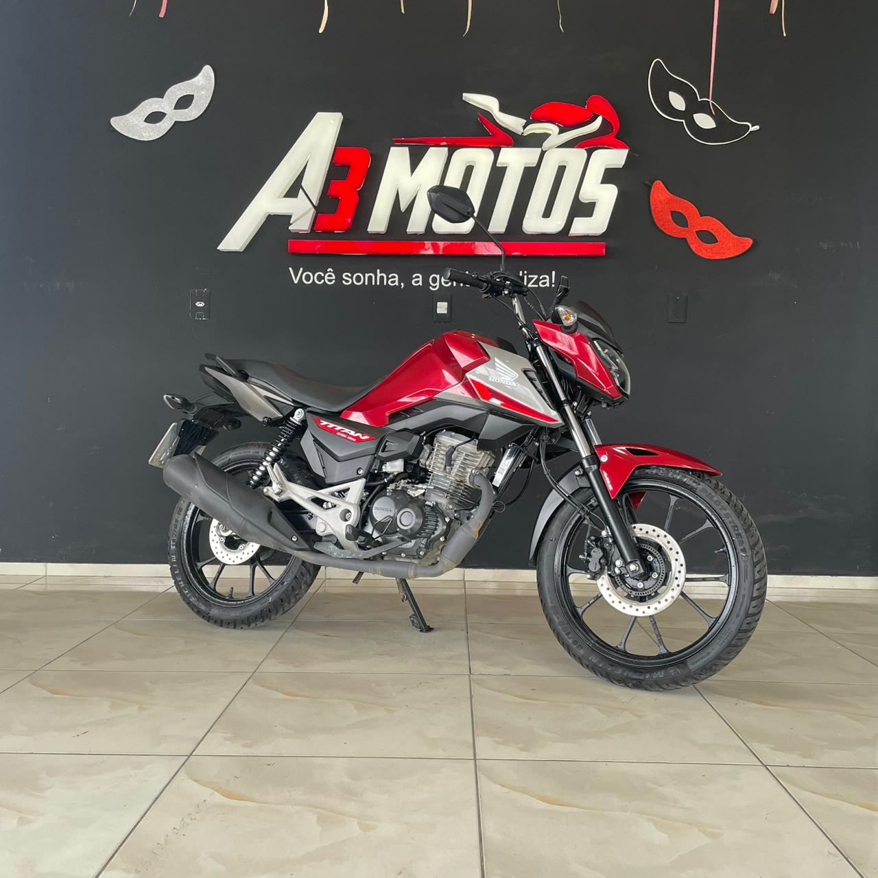 CG 160 TITAN ABS - VERMELHA