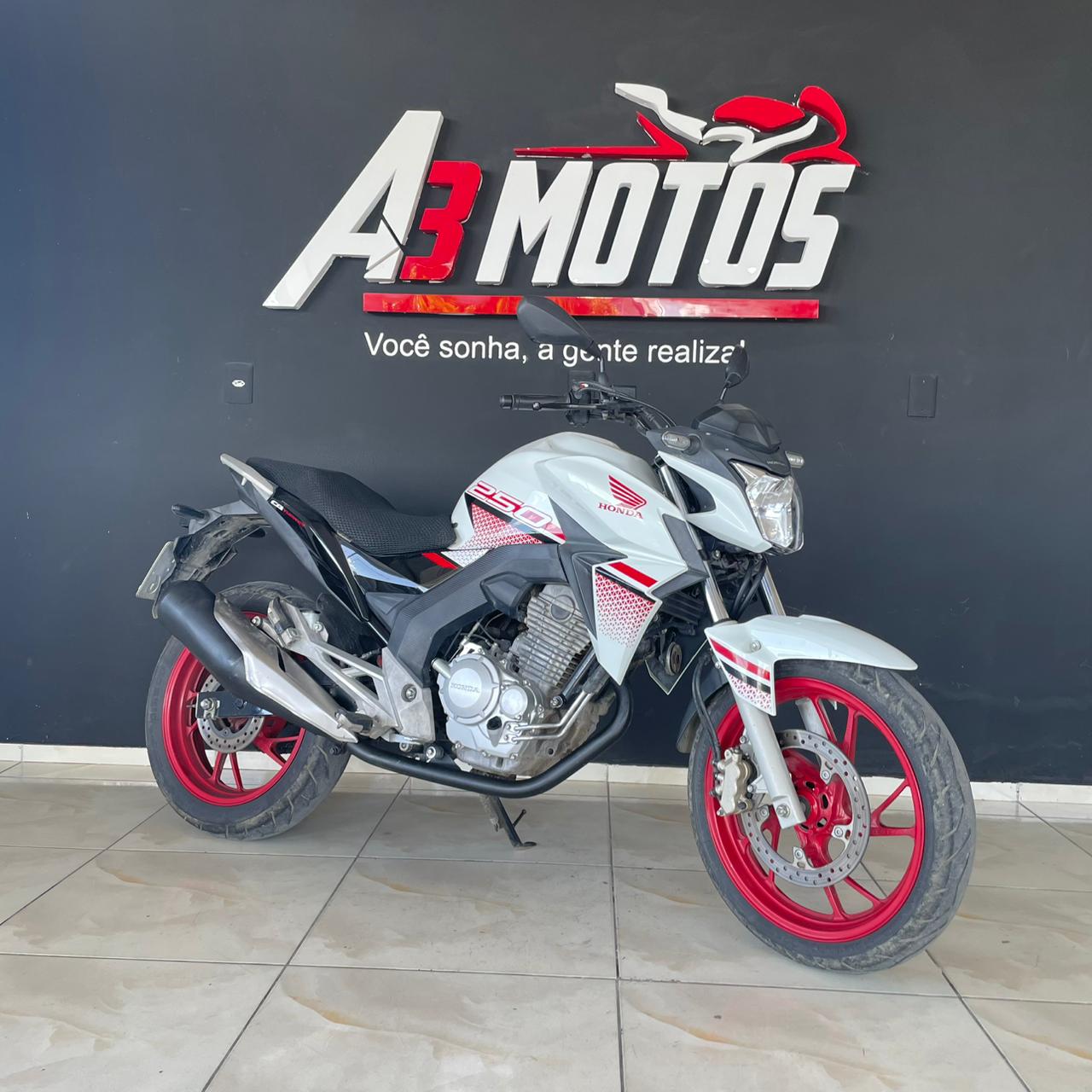 CB 250 TWISTER - BRANCA 