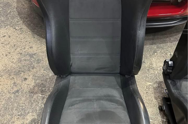 Like-New Sparco SPX Carbon Back Seats with Supra Rails -