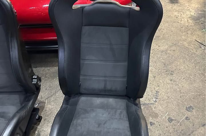 Like-New Sparco SPX Carbon Back Seats with Supra Rails -