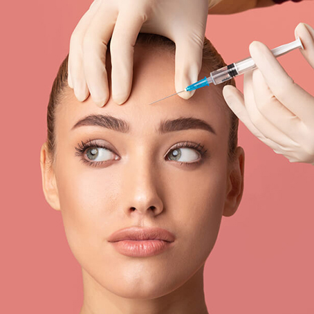 Forehead Botox