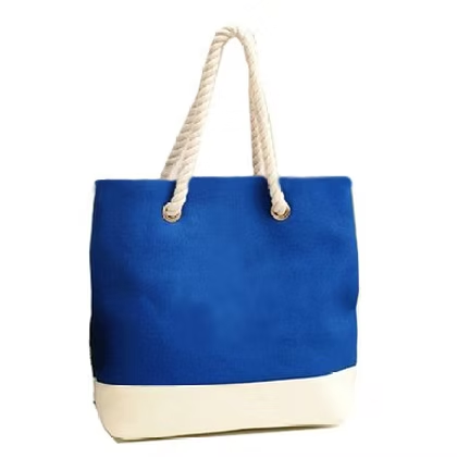Bolsa Playera en Canvas Dos Tonos
