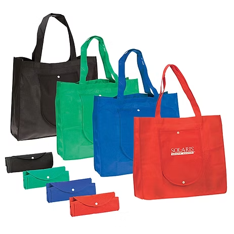Bolsa Reciclada Cierre de Boton
