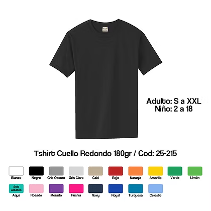 Camiseta de algodon