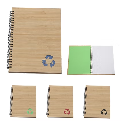 Cuaderno Espiral de Bamboo