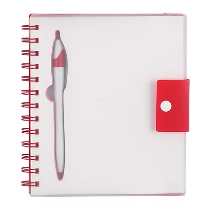 Libreta con Caratula Traslucida