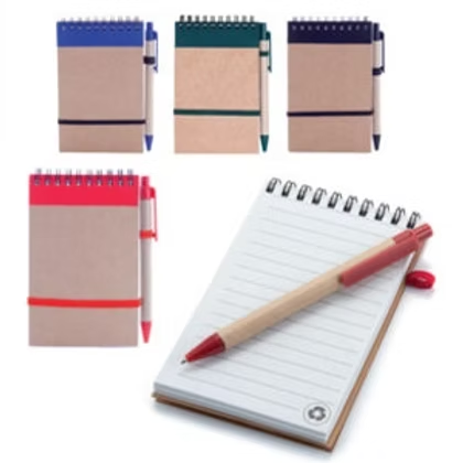 Libreta Reciclada con Espiral