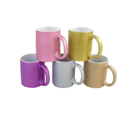 Taza de Ceramica Glitter