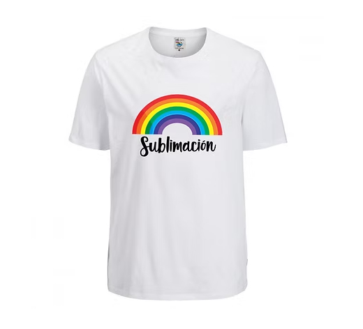 T-shirt blanco para sublimación