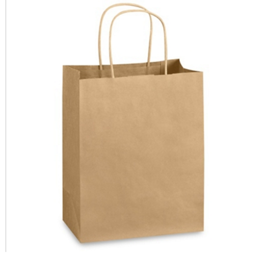 Bolsa kraft tamaño 21x27x11 cm