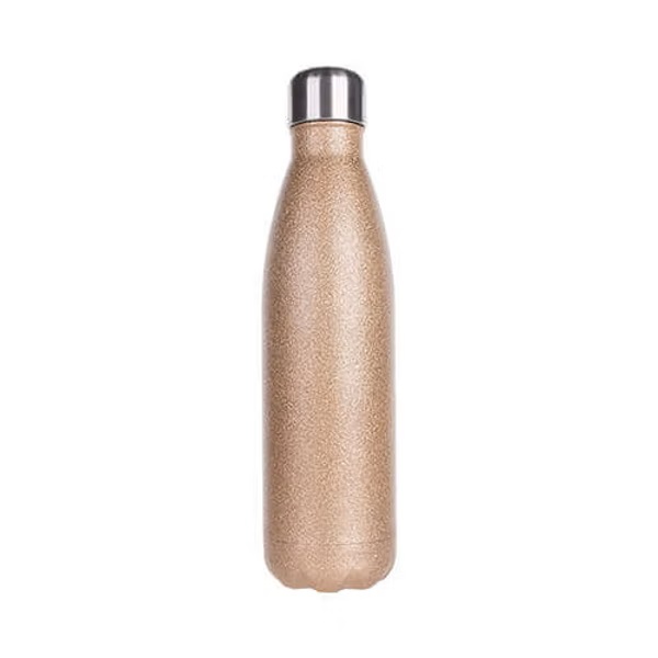 Botella térmica brillante