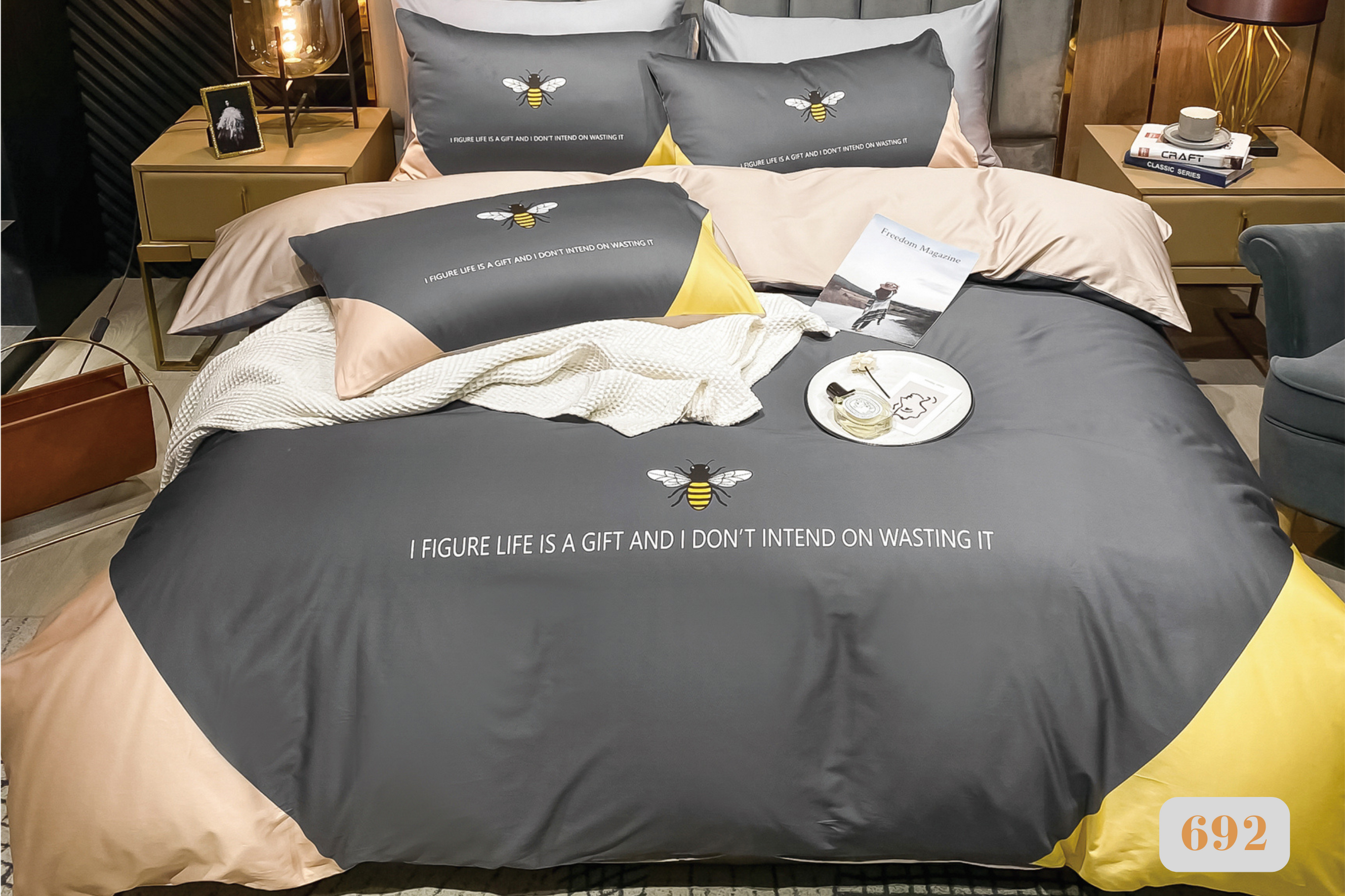 Bedsheet Leafy®  Code: 692