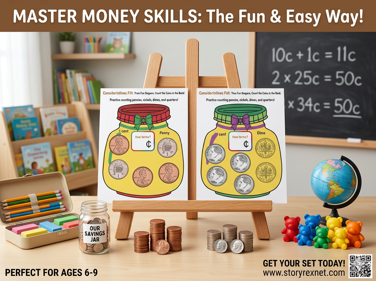 Kids Money Skills Learning Set
