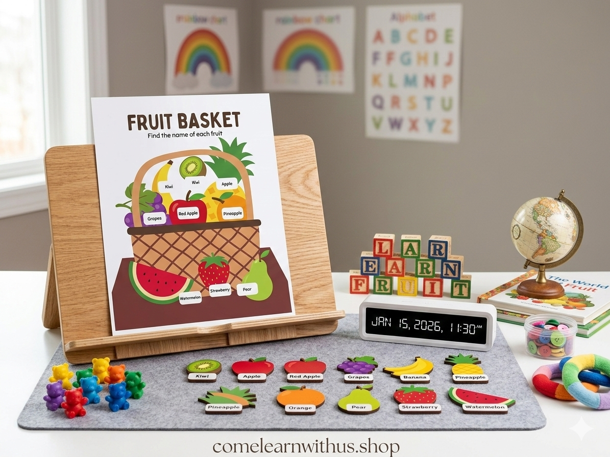 Fruit Basket Educational Set