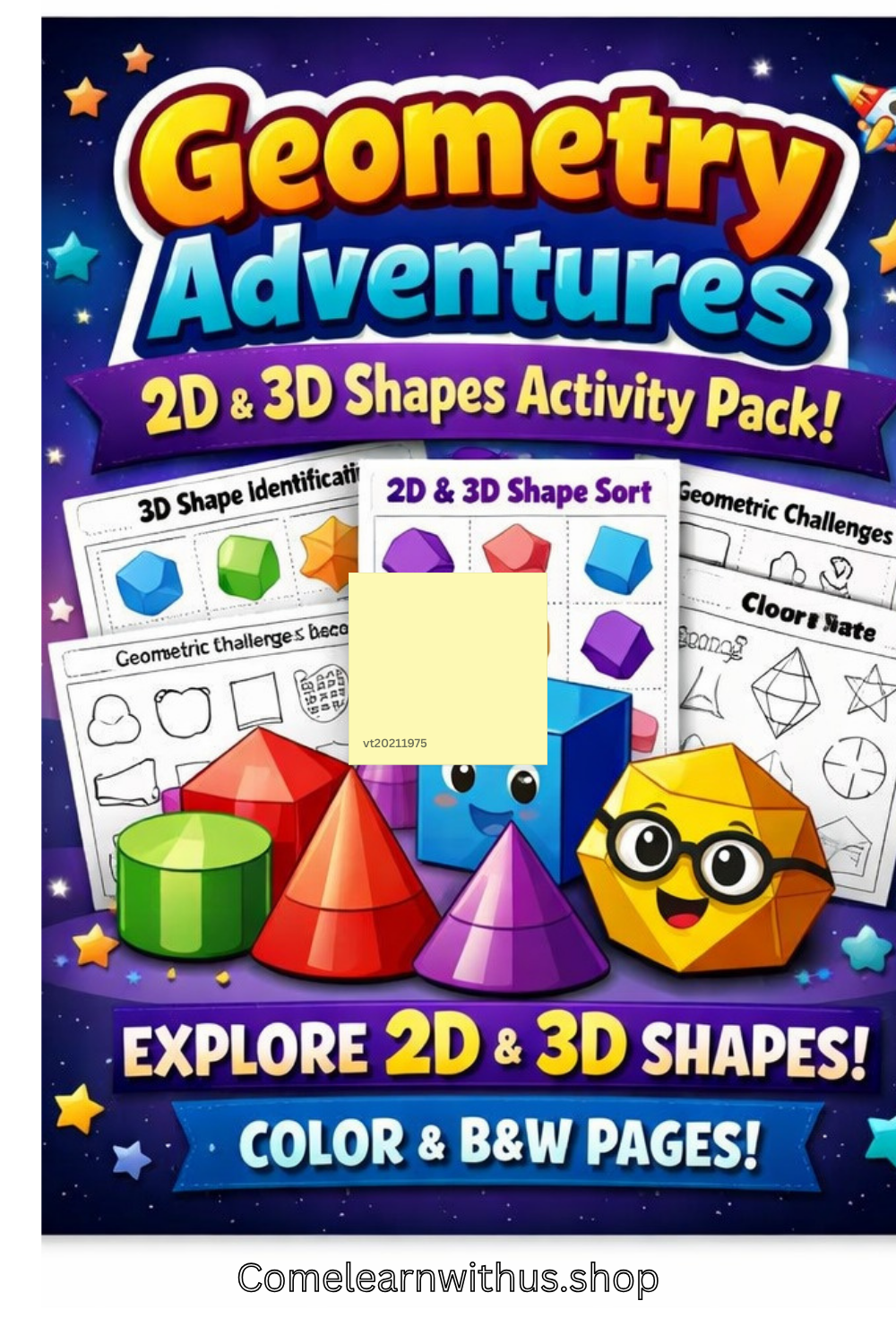 Geometry Adventures Activity Pack