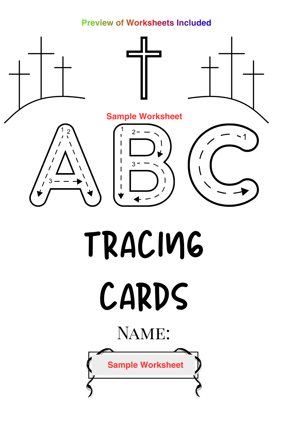ABC Tracing Cards
