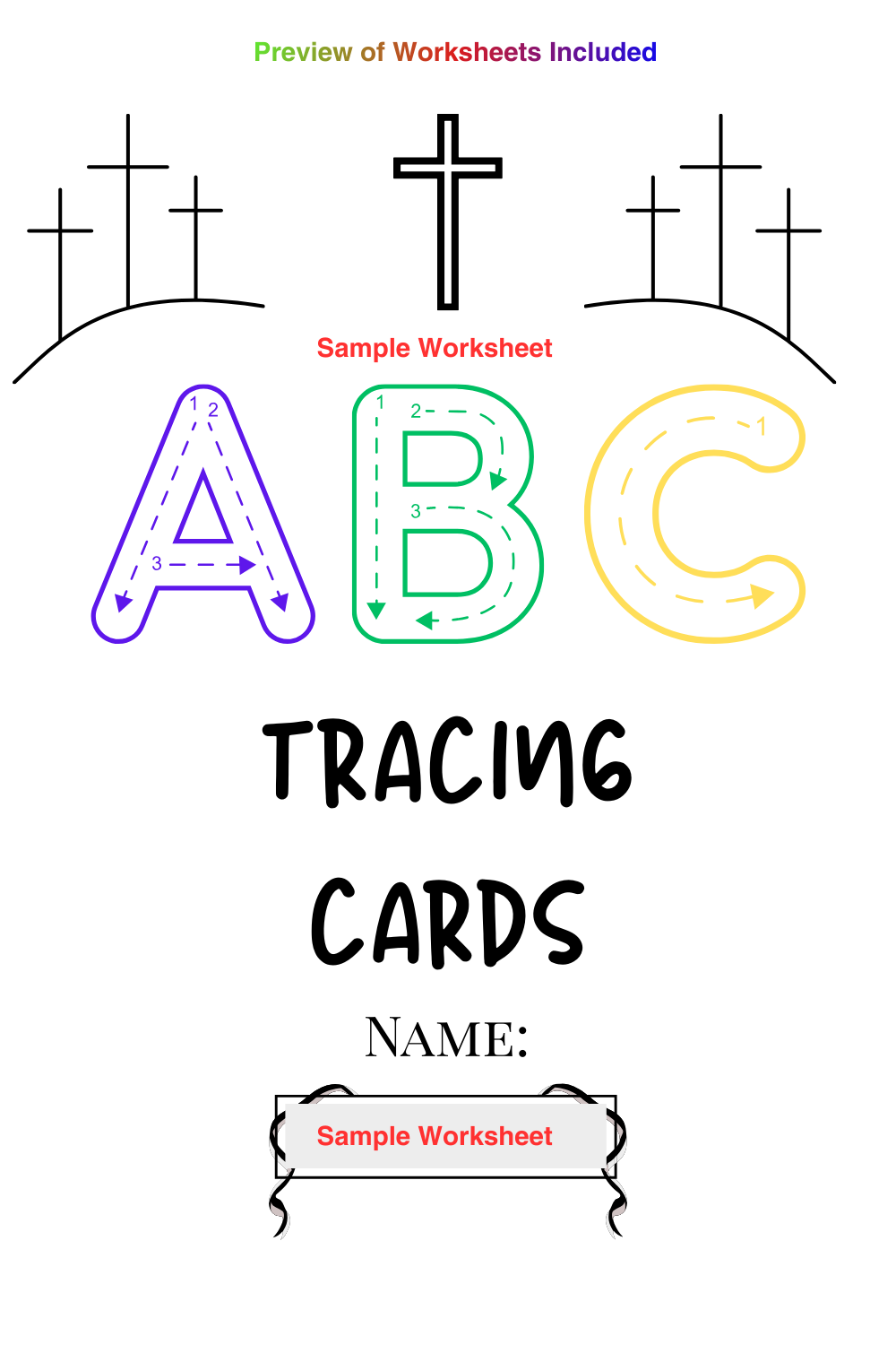 ABC Tracing Cards