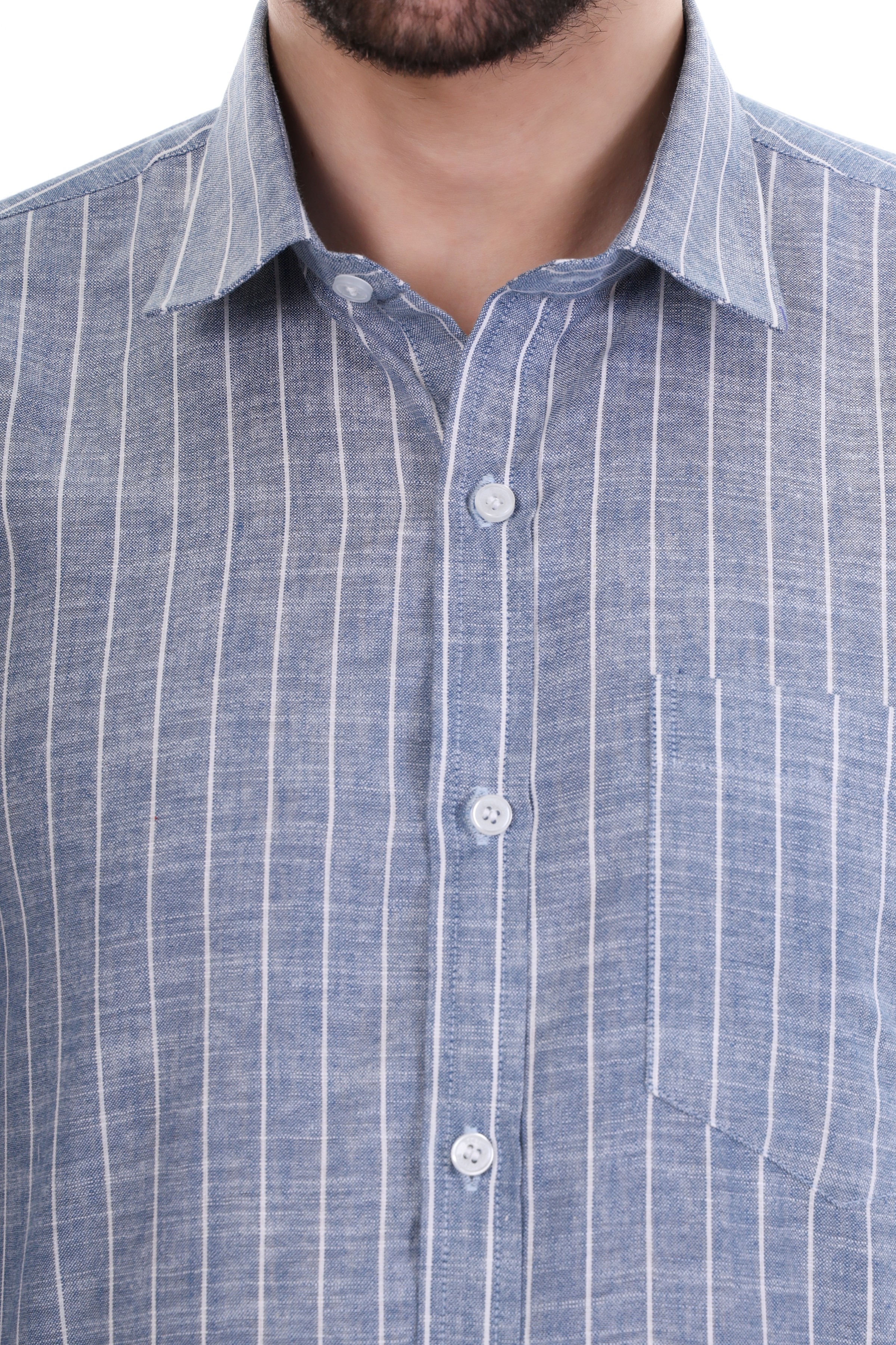 Beedark Men's Casual NordMist Shirt Full Sleeve