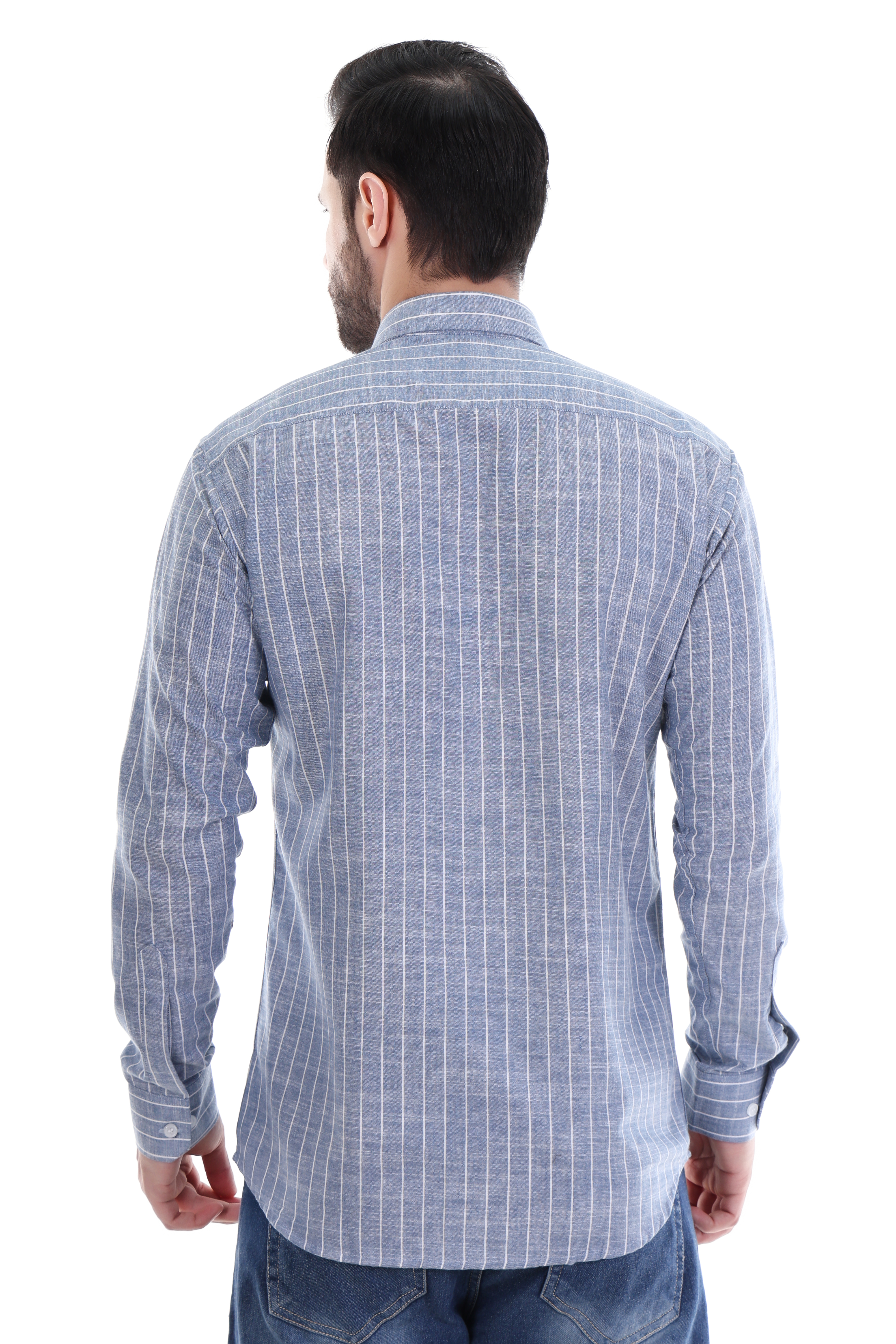 Beedark Men's Casual NordMist Shirt Full Sleeve