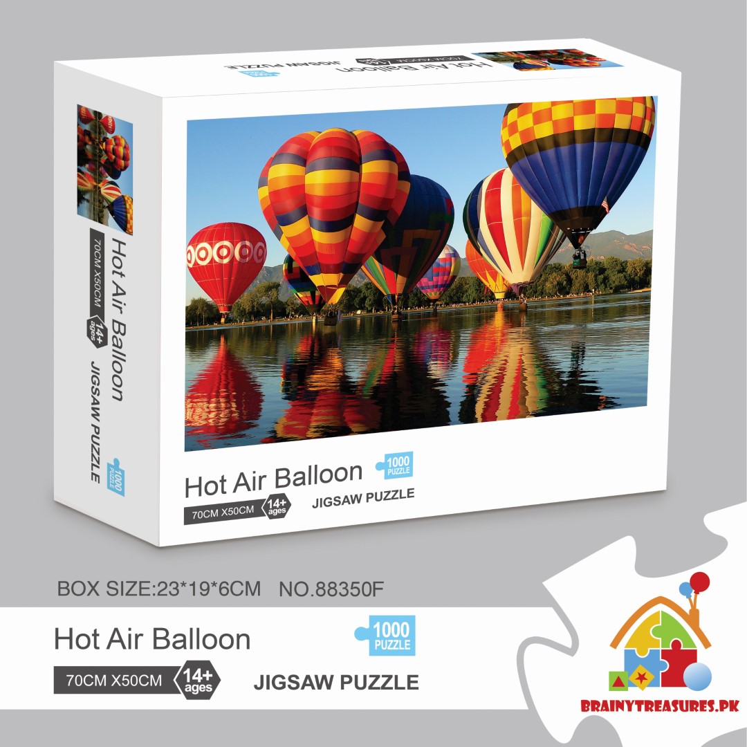 1000 Pieces Puzzle - Hot Air Balloon