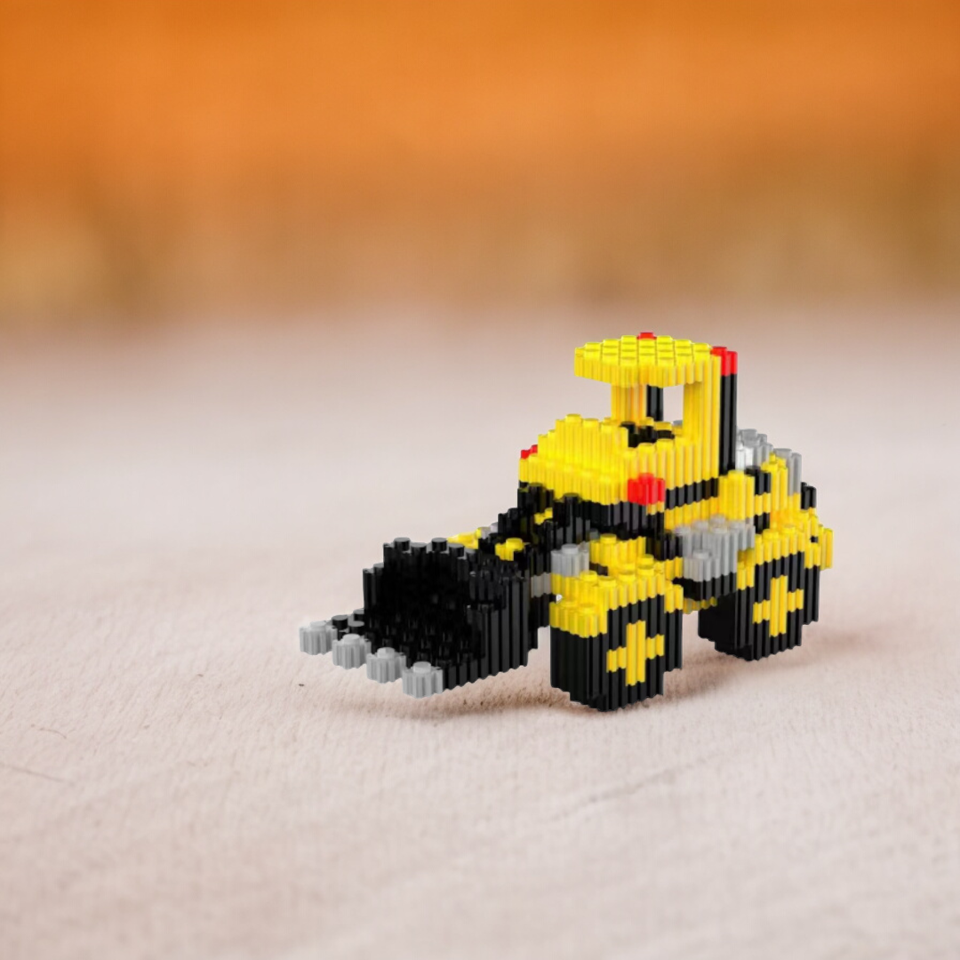 Mini LEGO Brick Collectible Figures - Excavator