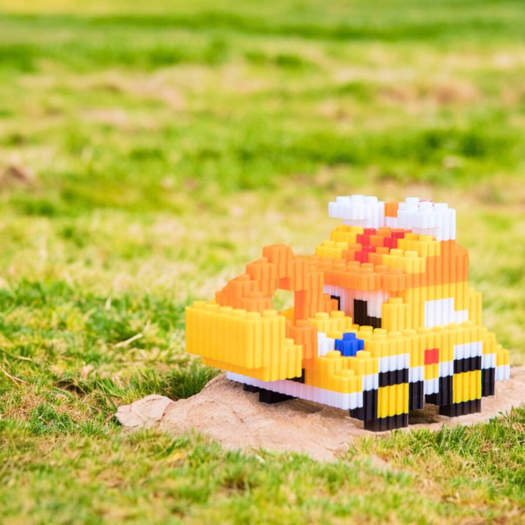 Mini LEGO Brick Collectible Figures - Excavator