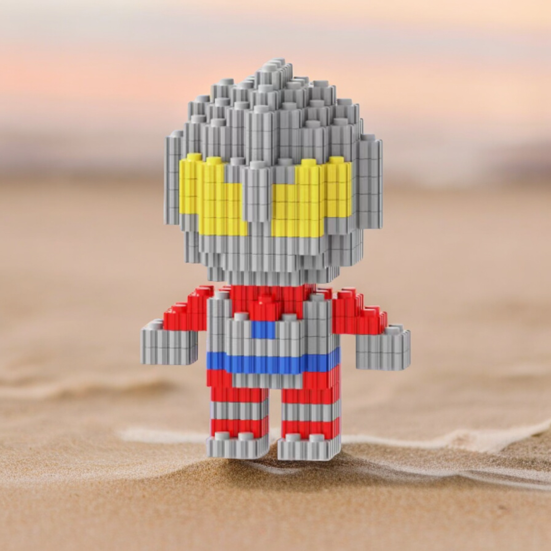 Mini LEGO Brick Collectible Figures - Ultraman