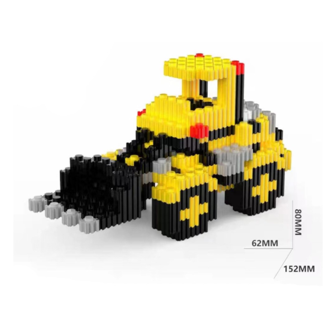 Mini LEGO Brick Collectible Figures - Excavator
