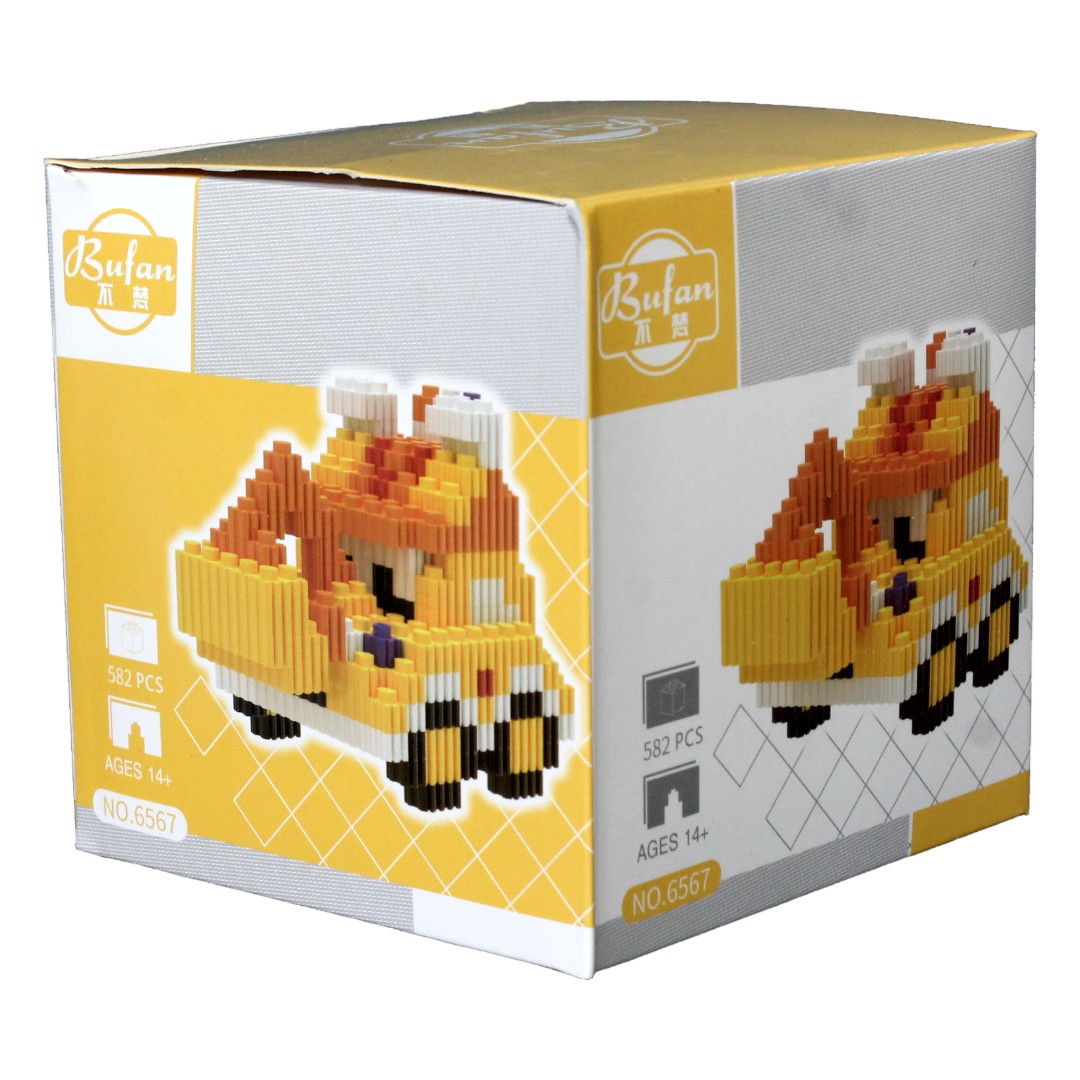 Mini LEGO Brick Collectible Figures - Excavator