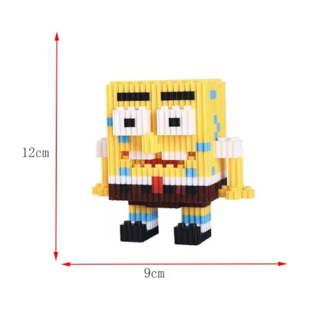 Mini LEGO Brick Collectible Figures - Spongebob