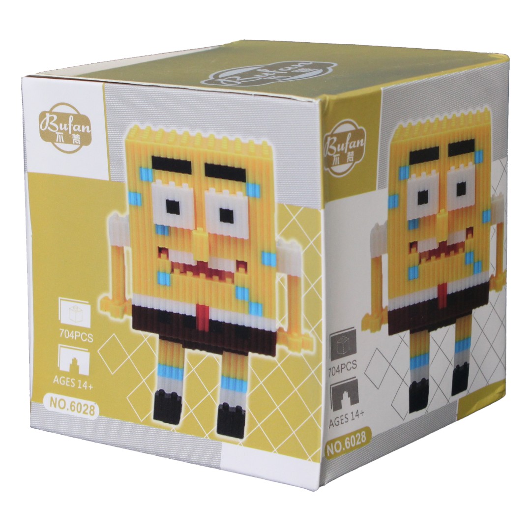 Mini LEGO Brick Collectible Figures - Spongebob
