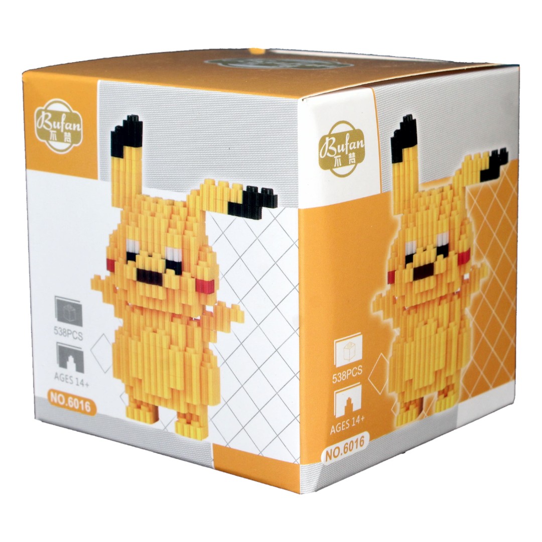 Mini LEGO Brick Collectible Figures - Pikachu