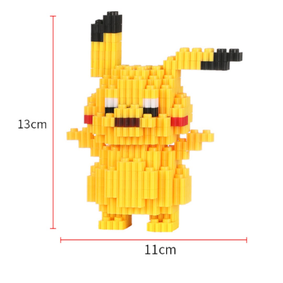 Mini LEGO Brick Collectible Figures - Pikachu