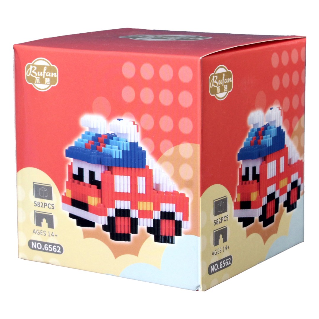 Mini LEGO Brick Collectible Figures - Fire Truck