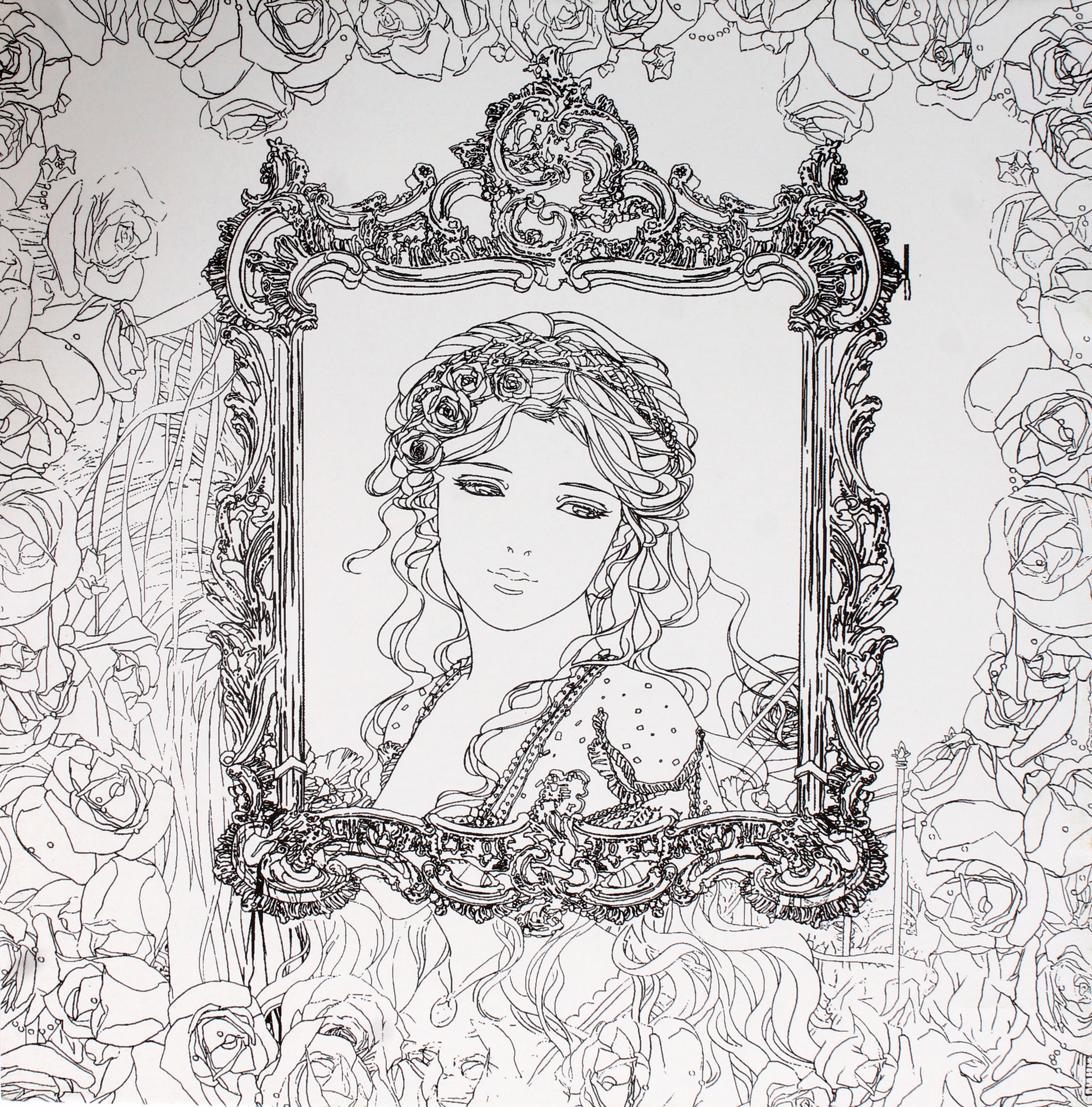 Beauty and the Beast - Adult Coloring Book