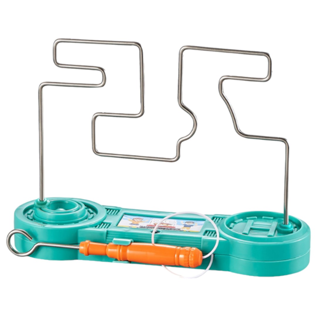 3 Difficulty Electric Maze Don't Buzz Toy Wire Game Set