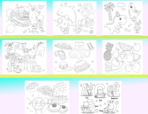 3 Metres Coloring Paper Roll for Kids