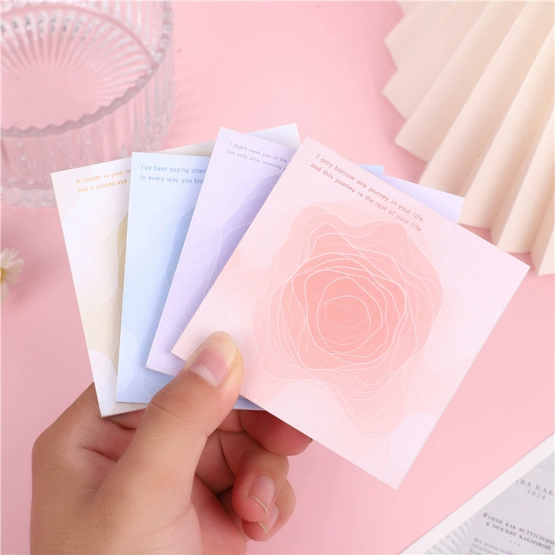 Flower Shaped Decorative Sticky Notes