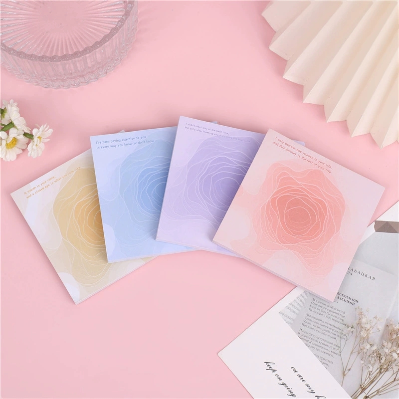 Flower Shaped Decorative Sticky Notes