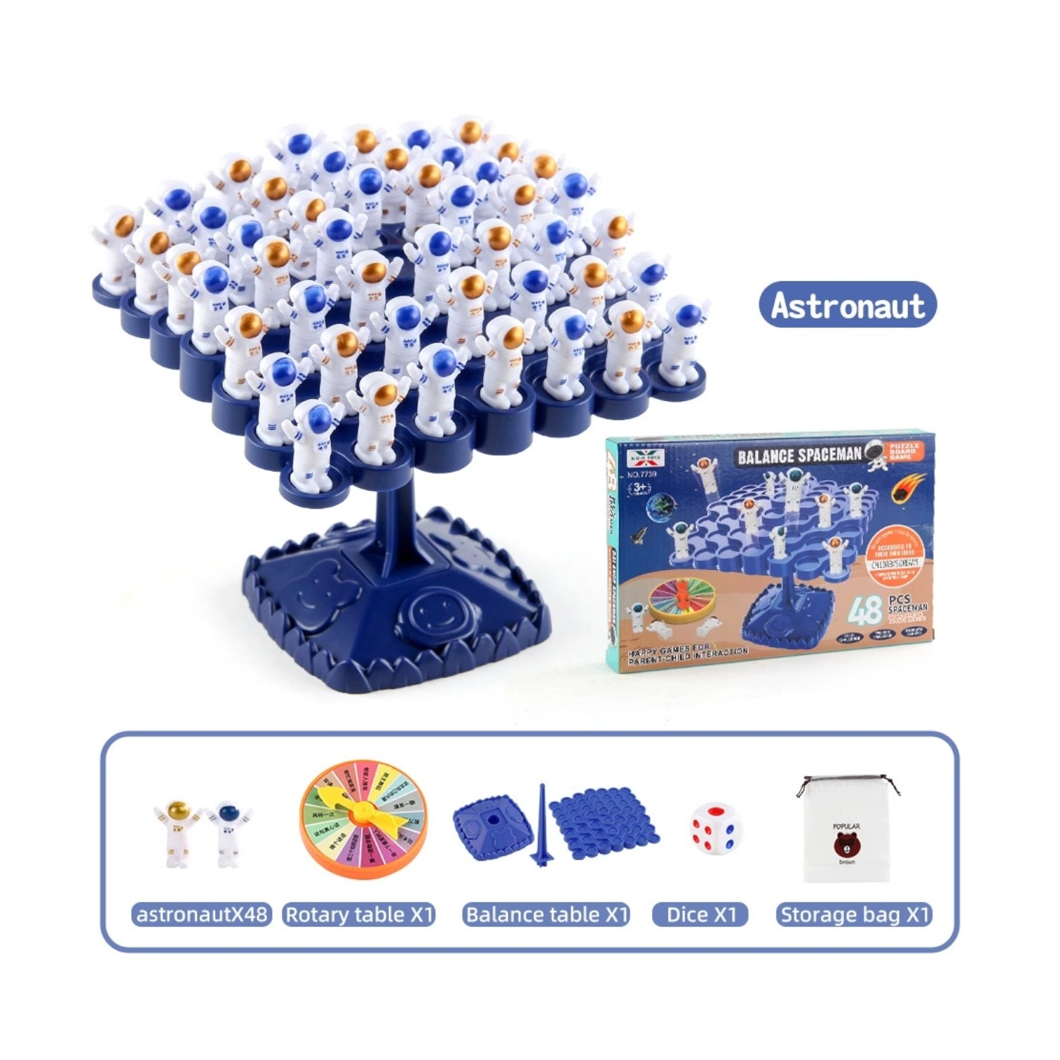 Astronaut Balancing Game